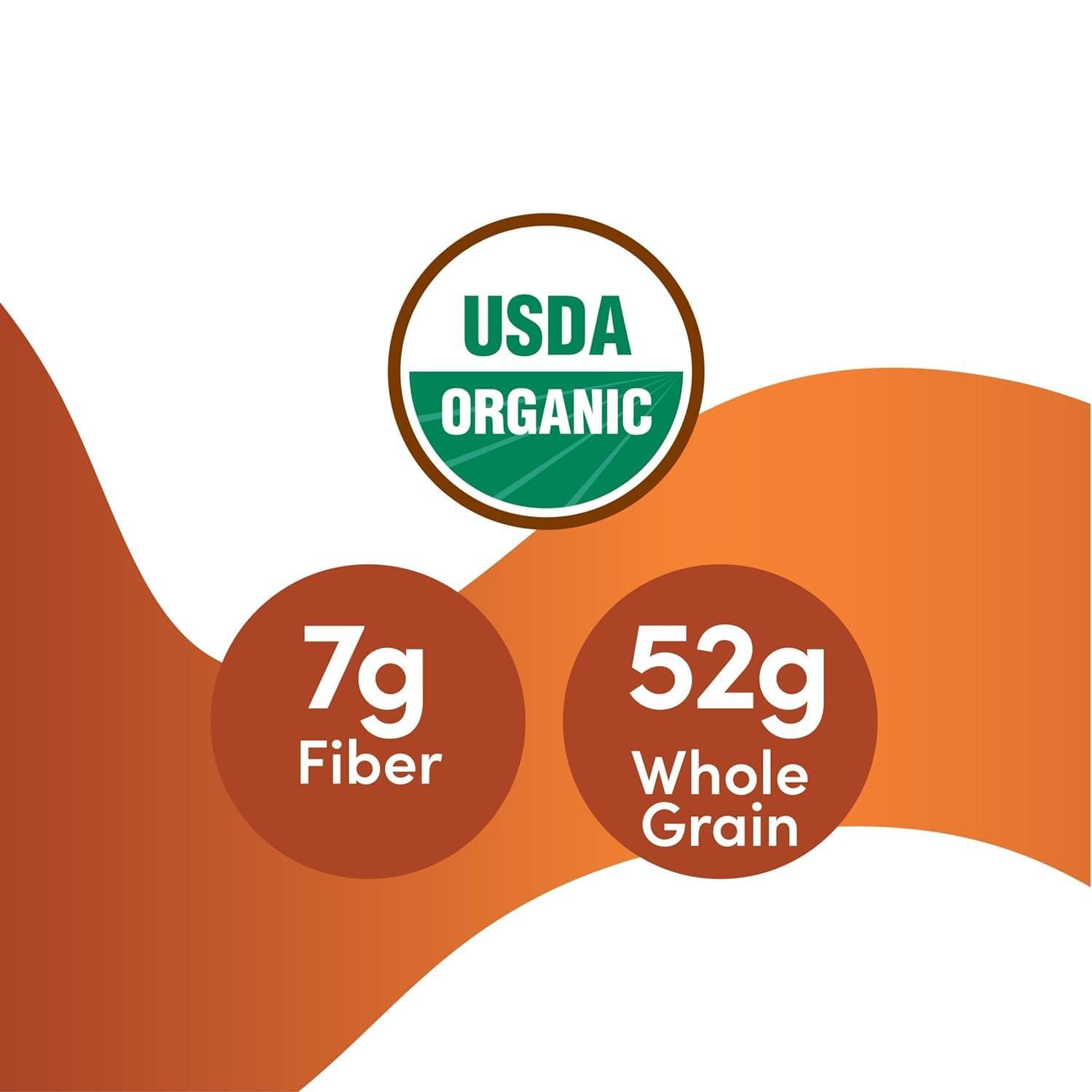 Kashi Generic Kashi - Organic Cinnamon Harvest Breakfast Cereal - Family Breakfast - Organic Fiber Cereal - 14 Oz Box - Pack of 2