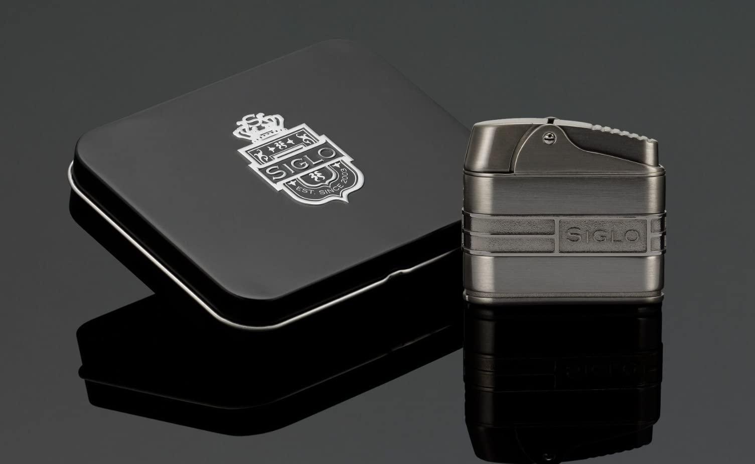 SIGLO Retro II Lighter - Gun Metal