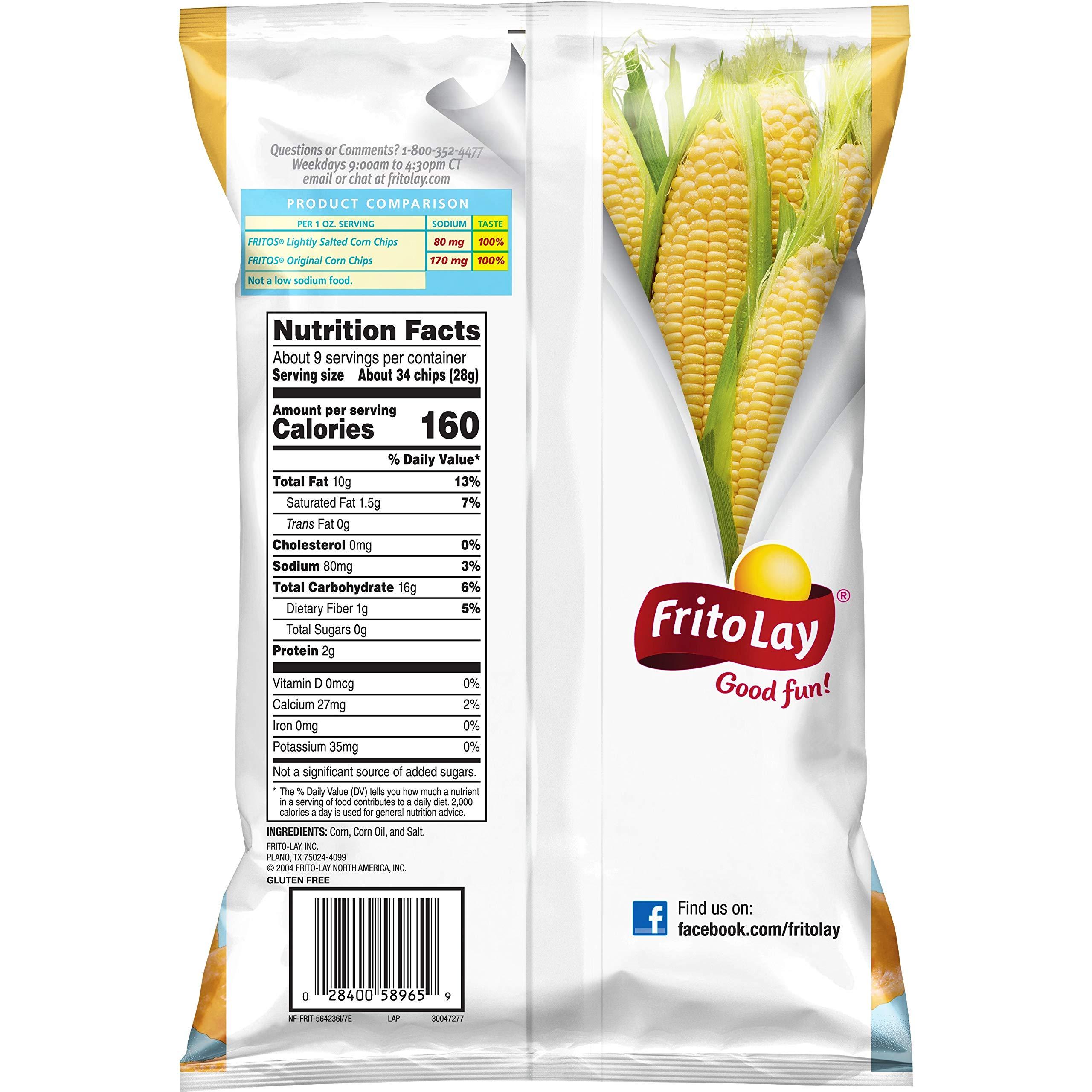 Fritos Fritos Original Corn Chips Lightly Salted, 9.25 Oz