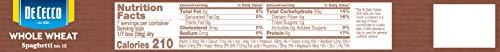 De Cecco De Cecco Whole Wheat Pasta, Spaghetti, 13.25 Ounce (Pack of 12)