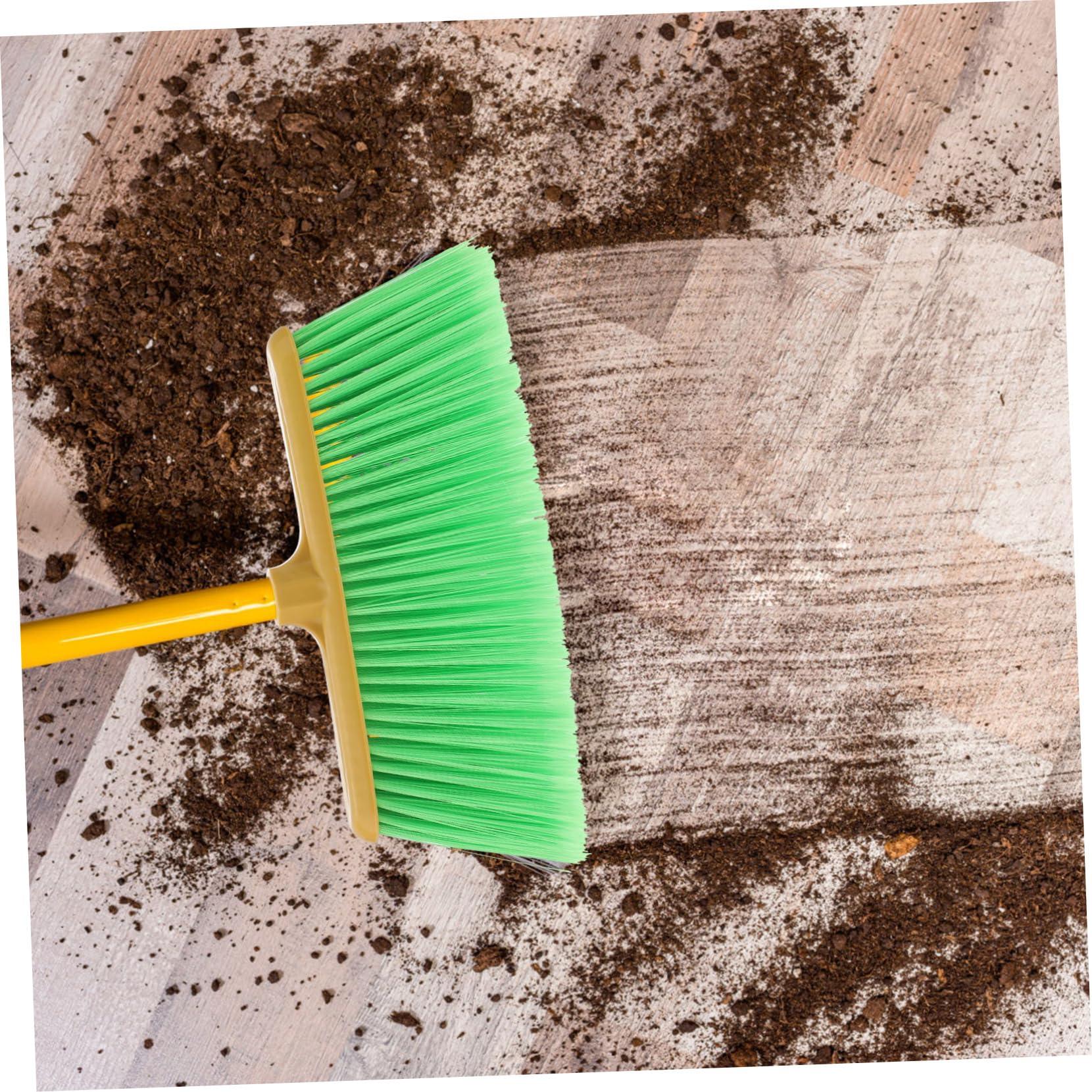 Anneome Anneome Plastic Broom Head Replacement Durable Household Broom Head Accessories for Cleaning Compatible with Standard Broom Handles for Indoor and Outdoor Use