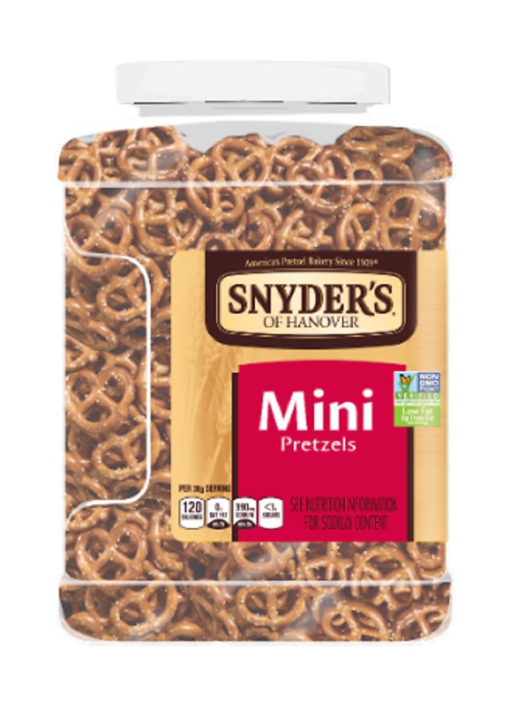 Snyder's of Hanover Snyder's of Hanover Mini Pretzels, 30 Oz Canister