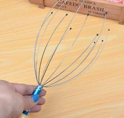 USWZHCY USWZHCY Soul Extractor Extractor Dementor Octopus TK Head Scalp Massager Claw, Stainless Steel