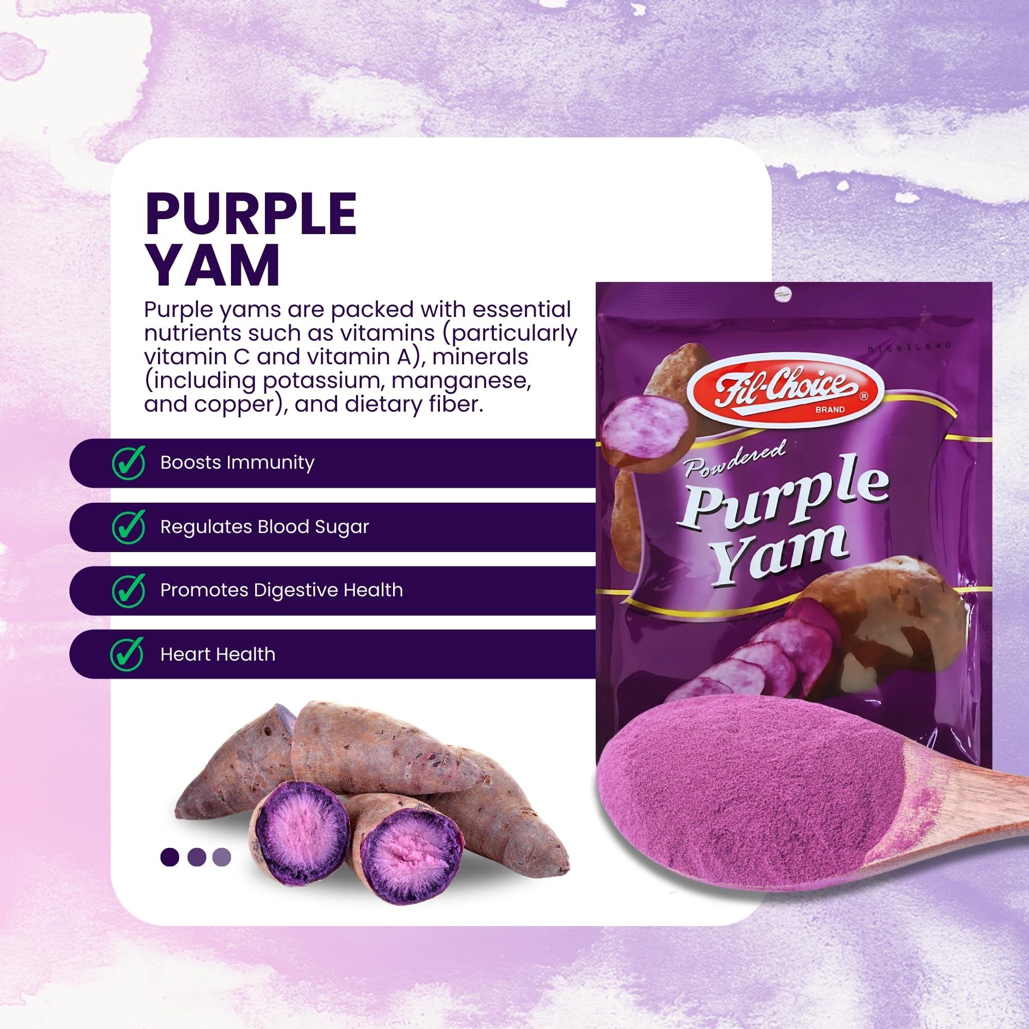 Fil Choice Brand 4.06oz Fil Choice Brand Powdered Purple Yam (One Bag Per Order)