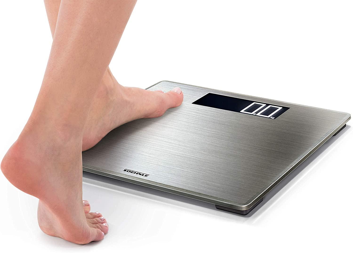 Soehnle Soehnle Style Sense Safe Electronic Bathroom Scale - 300 Scale, Stainless Steel