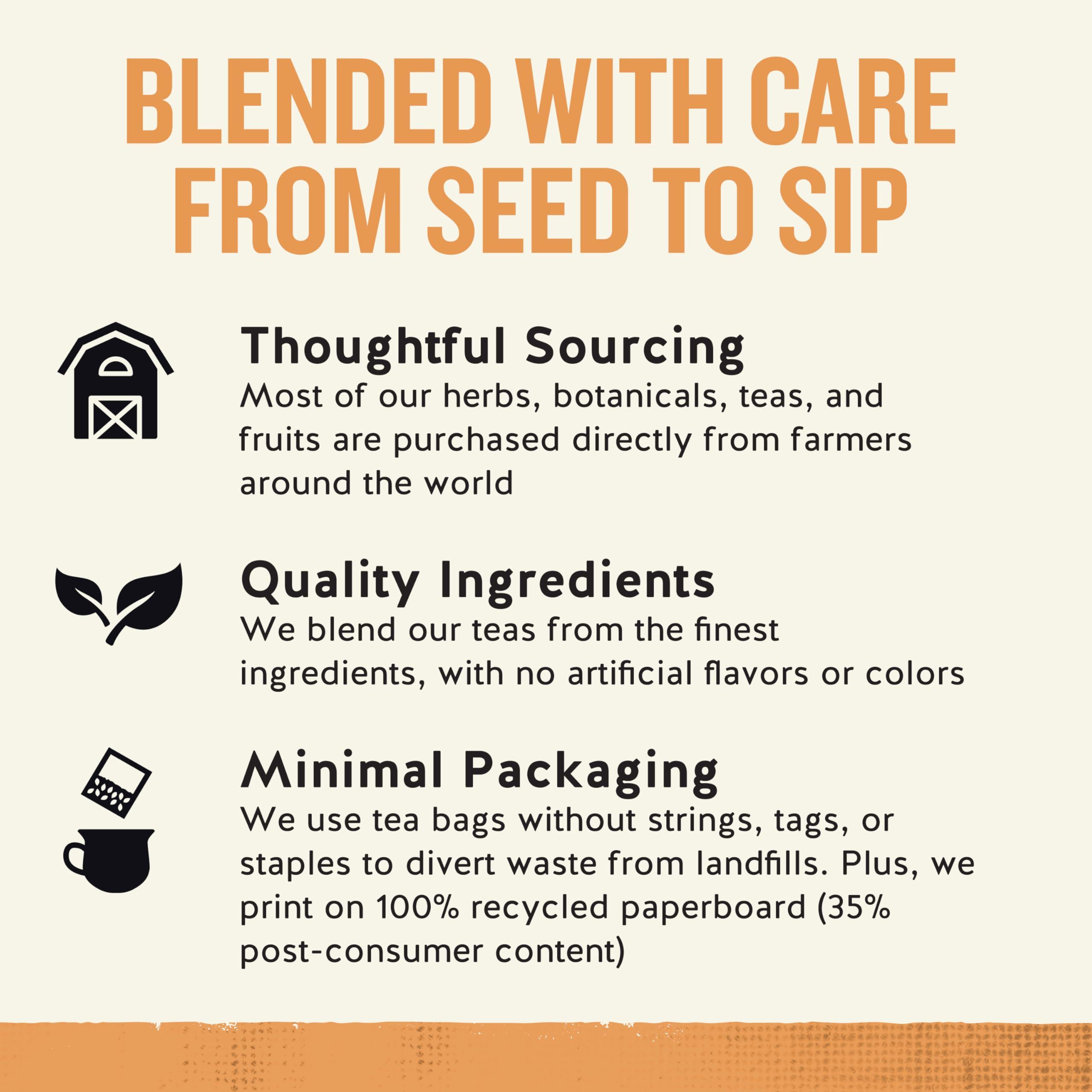 Celestial Seasonings Celestial Seasonings Sleepytime Herbal Tea, Peach, Caffeine Free Sleep Tea, 20 Tea Bags Per Box (Pack of 6)