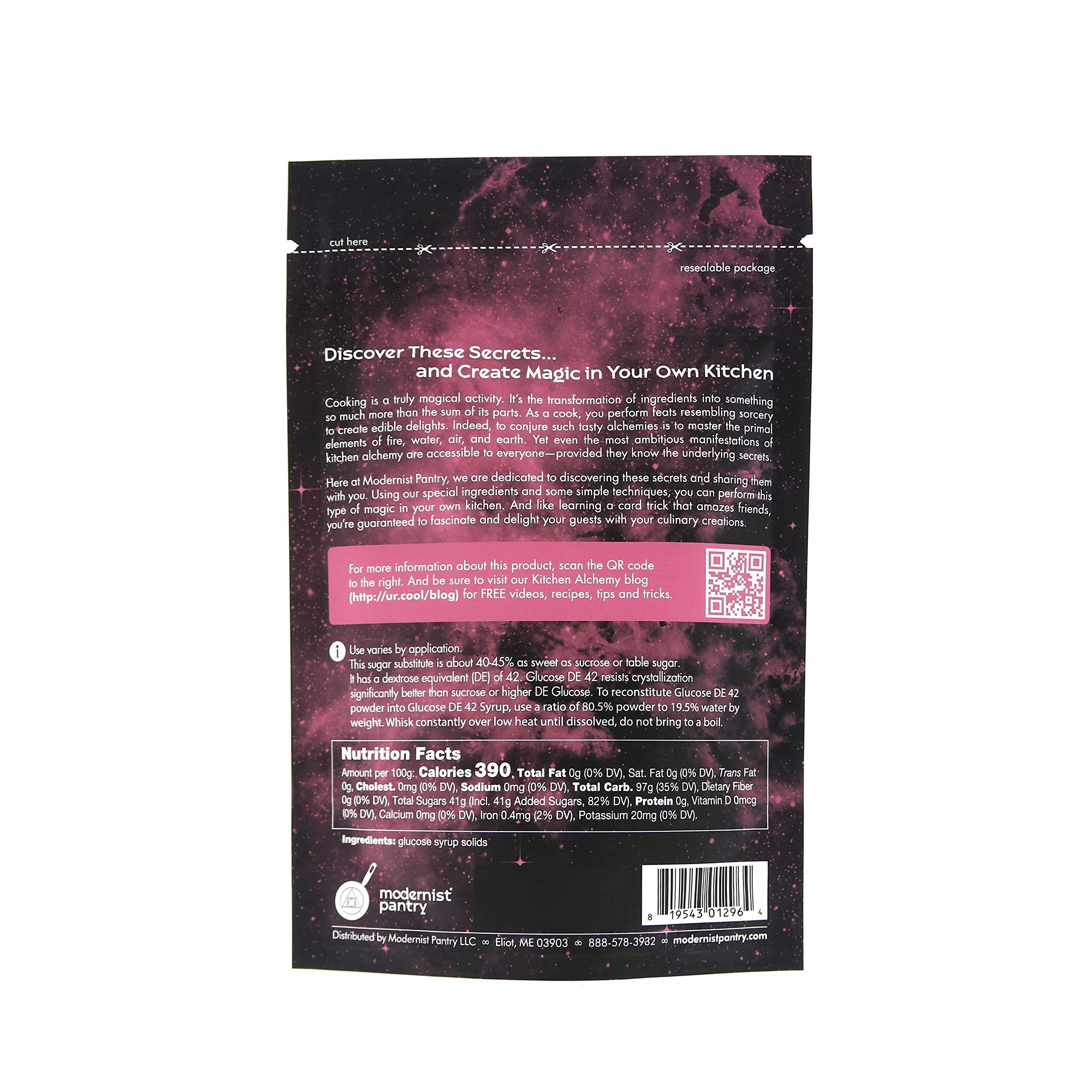 Modernist Pantry Pure Glucose DE 42 Powder [syrup solids] ? Vegan ? Gluten-Free ? OU Kosher Certified - 200g/7oz