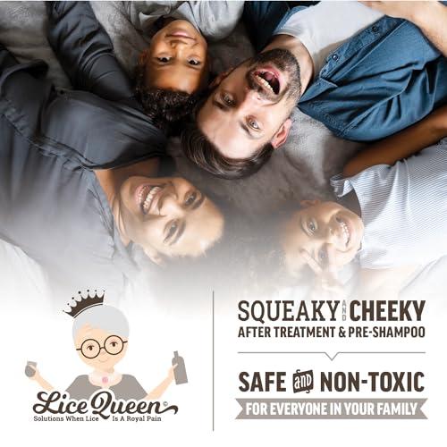 Lice Queen Lice Queen Lice Prevention Shampoo - Lice Shampoo That Kills Eggs and Lice with Citronella, Peppermint & Rosemary (8 Fl Oz / 237ml) - Safe for Daily Use - Sulfate & Paraben Free - All Hair Types