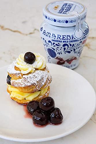 Fabbri Fabbri Amarena Wild Cherries in Syrup, Gluten Free, Non- GMO, Vegan 35.2 Ounce (1 KG)