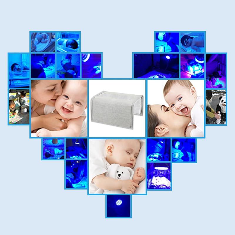 Stickfrease Jaundice Light Therapy Newborn Bilirubin Lamp Blanket Baby Neonatal Jaundice Treat Blue Ray Light 144LED Home