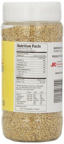 JFC JFC Sesame Seeds, White, 8-Ounce (Pack of 4)