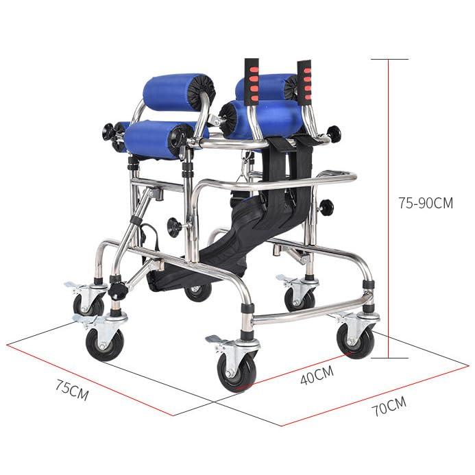AGEDOR M,AGEDOR Walkers for Child, Baby Walking Aid, Cerebral Palsy Hemiplegia Stroke Rehabilitation Standing Frame