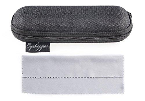 Eyekepper Eyekepper Spring Hinges Polka Dots Patterned Temples Rectangular Reading Glasses Readers Blue +1.75