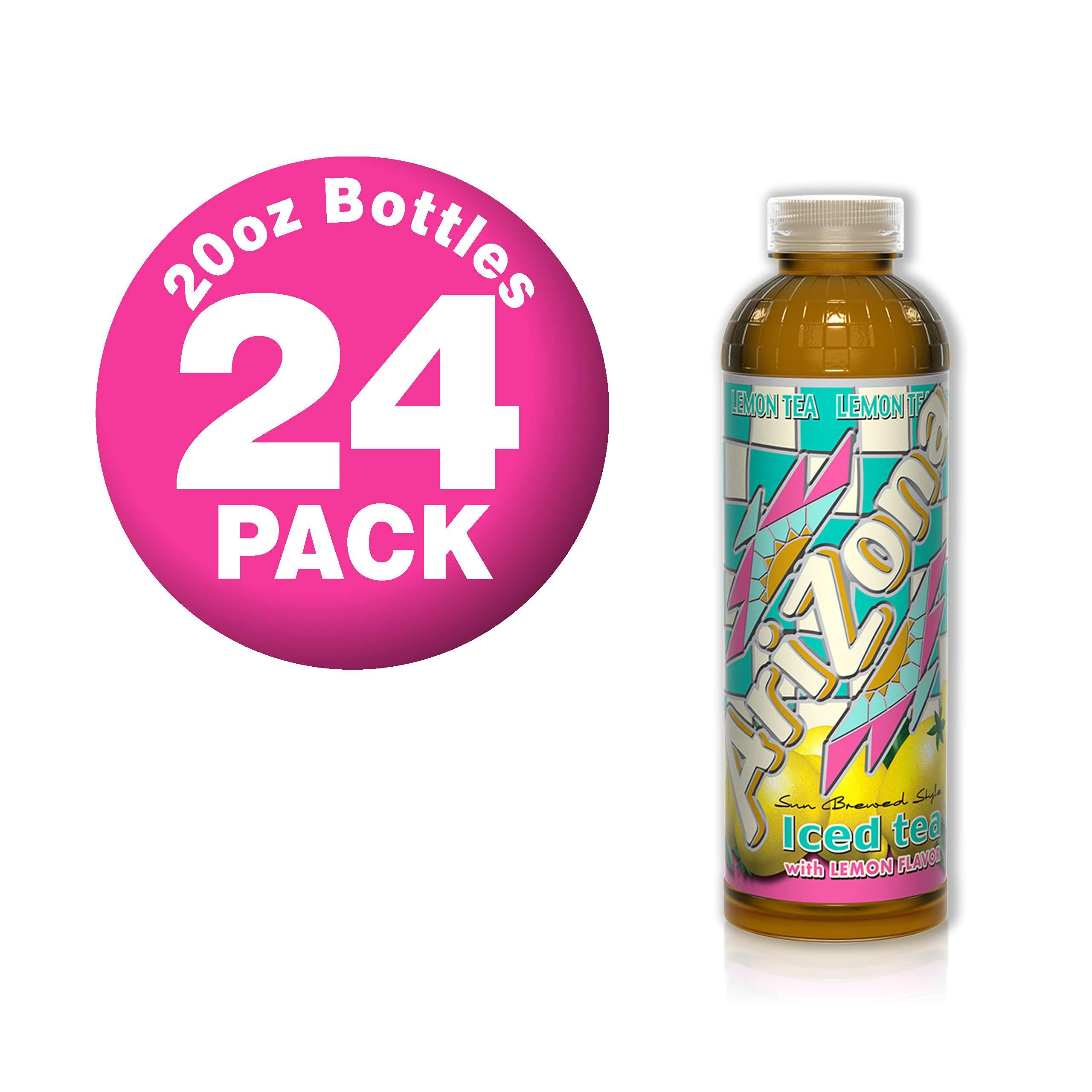 Arizona Arizona Lemon Tea, 20 Fl Oz, Pack of 24