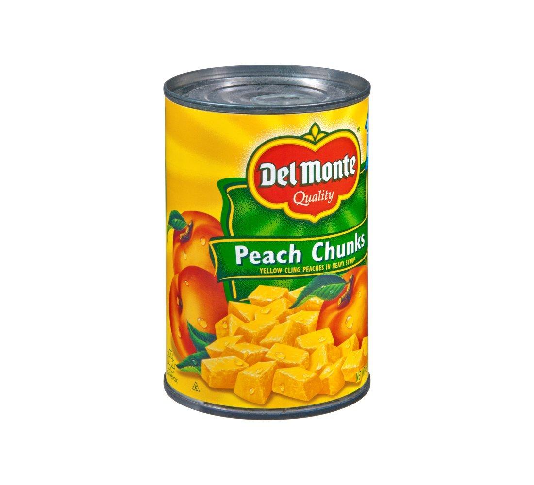 Del Monte Del Monte Peach Chunks Yellow Cling in Heavy Syrup - 12 Pack