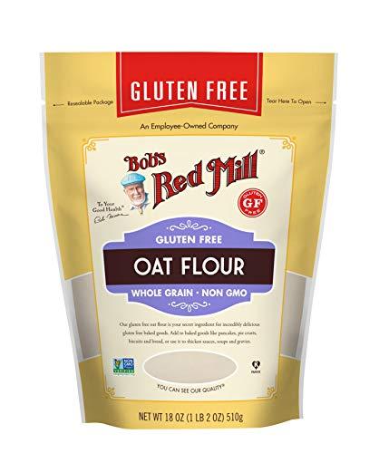 Bob's Red Mill Bob's Red Mill Gluten Free Oat Flour, 18-ounce (Count of 4) Pack of 1