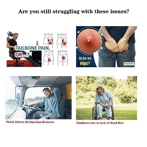YUNYEUNG YUNYEUNG Electric Inflatable Wheelchair Cushions for Pressure reliefUlcer & Pressure Sore Prevention - Pain Relief Cushion for Extended Sitting Air Seat Cushions