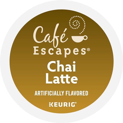Café Escapes Cafe Escapes Chai Latte Keurig Single-Serve K-Cup Pods, 96 Count