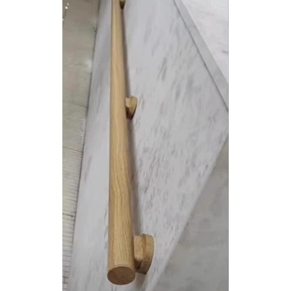 liu san xiao LED Aluminum Handrail Grab Bar Kit - Stairs Railing with Light - for Outdoor Decks and Indoor Stairs (Color : Natural, Size : 19.7\"/0.5m)