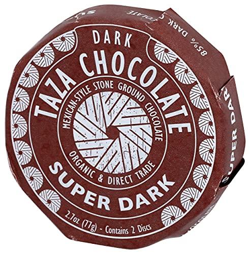 Taza Chocolate Taza Organic Chocolate Mexicano Super Dark Disc 85% Dark, 2.7 oz