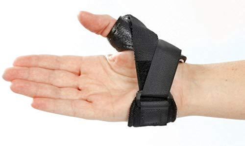 AliMed FREEDOM Thumb Stabilizer, Black, Left, Medium