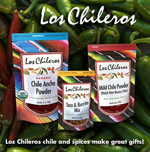 Los Chileros Los Chileros Chile Ancho, Powder, 1 Ounce (Pack of 12)