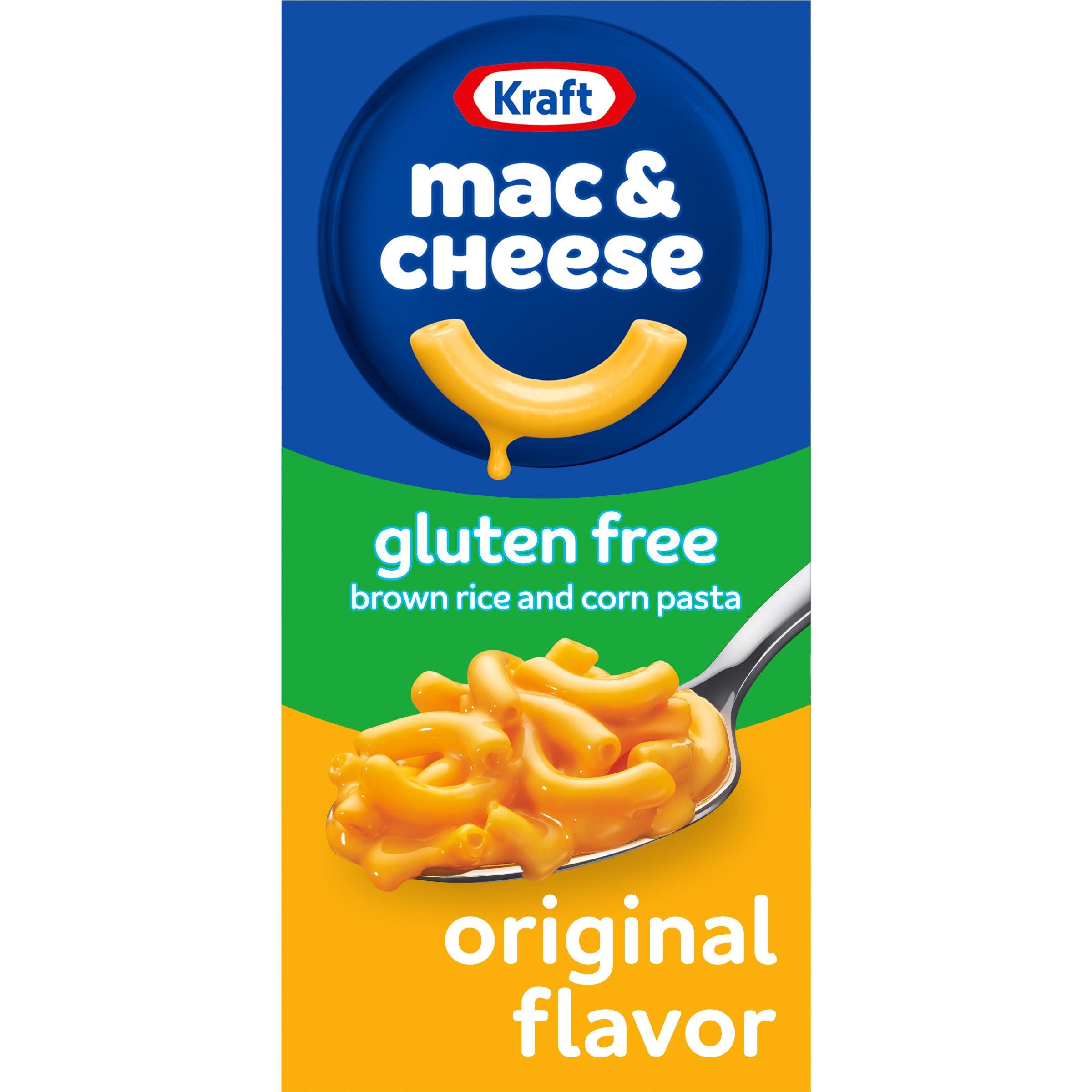 Kraft Mac & Cheese Kraft Gluten Free Original Mac & Cheese Macaroni and Cheese Dinner, 6 oz Box