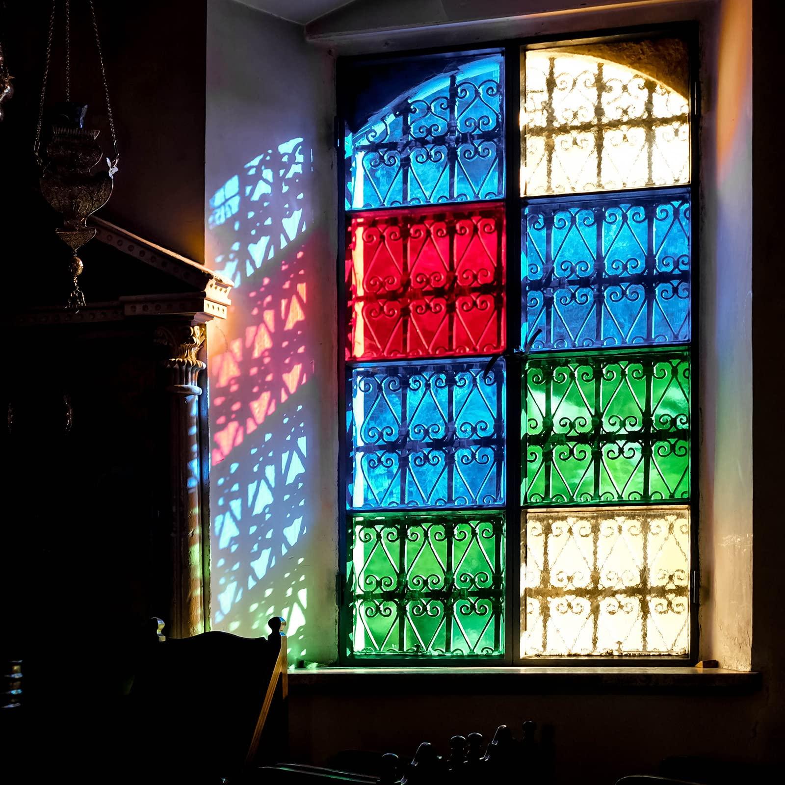 Tallew 40 Pcs 14 x 14 Inch Colored Cellophane Paper Cello Sheets Wraps Multi-Colored Cellophane Transparent Gift Wrap with 120 Pcs Metallic Twist Ties, for DIY Arts Crafts Gifts Treats Candy Wrapping