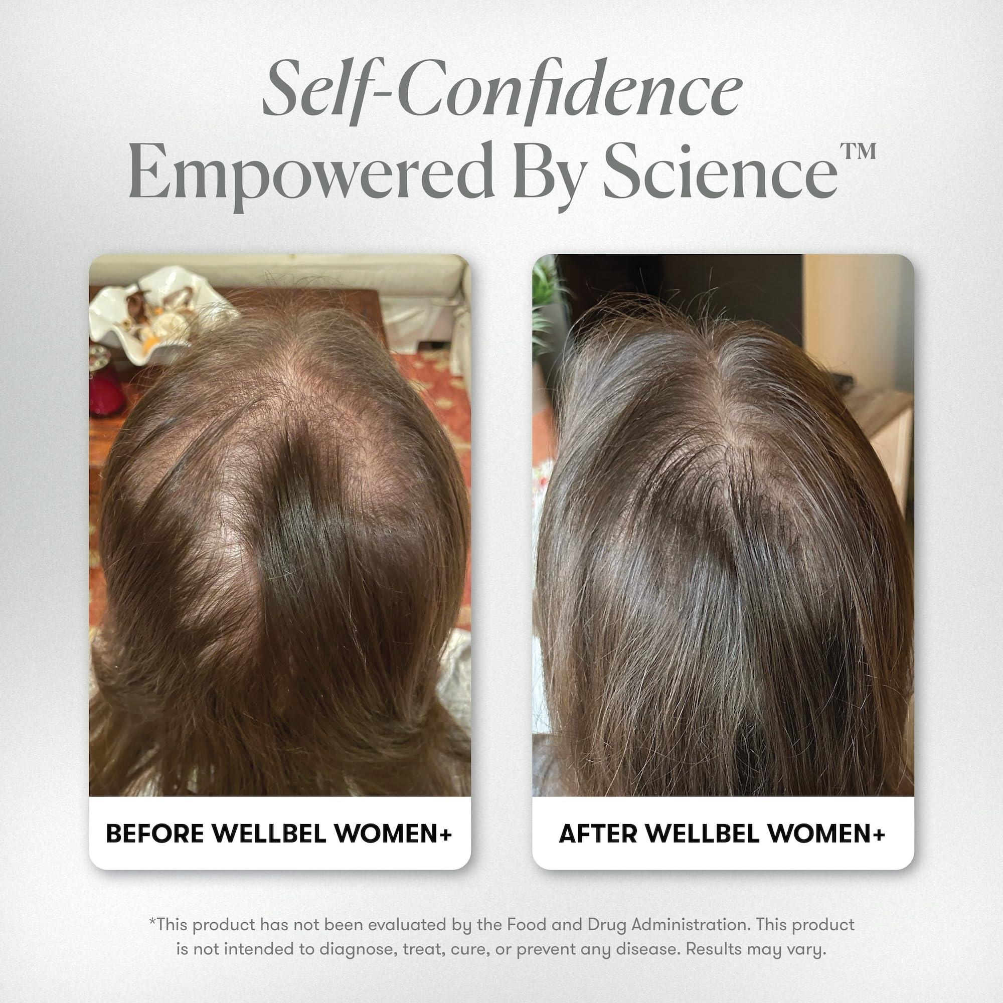 WELLBEL WELLBEL Women + Clean Supplement for Hair, Skin, and Nails, Vegan, Gluten Free, Non GMO 90 Count