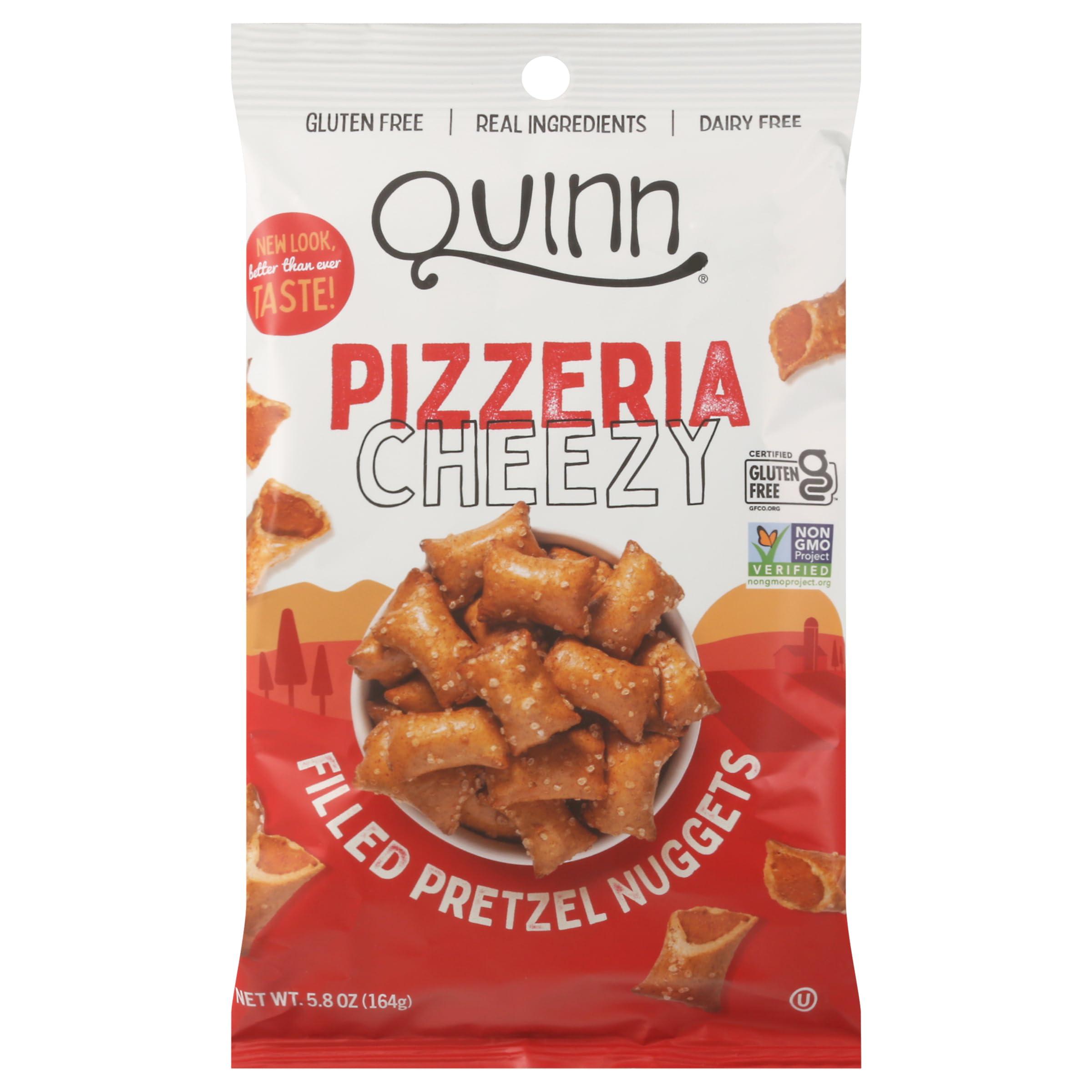 Quinn QUINN Pizzeria Cheezy Filled Pretzel Nuggets, 5.8 OZ