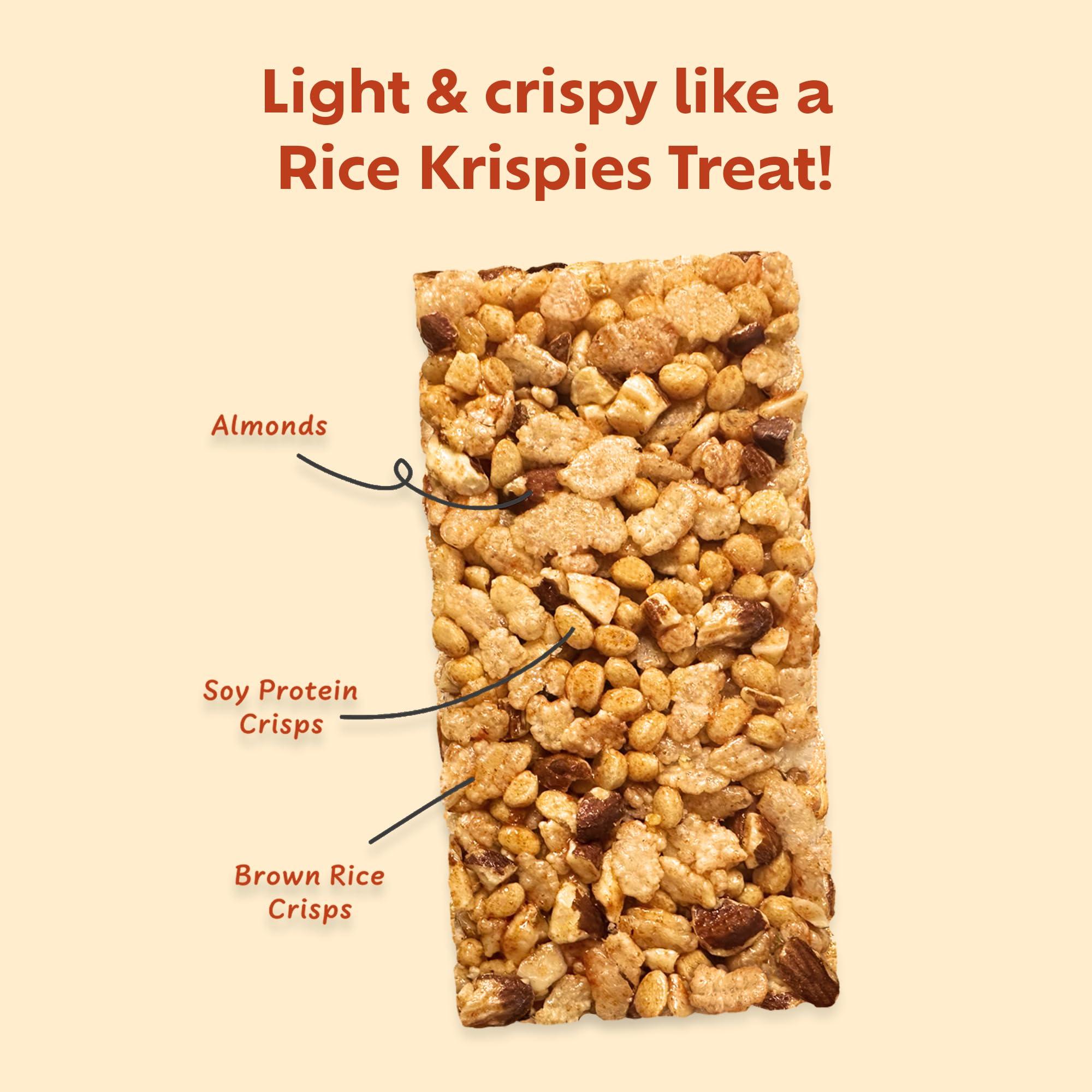 Afar Afar Savory Protein Bars Low Sugar, High Protein Healthy Snack for Adults Meal Replacement Bar Rice Crispy Texture Vegan, Gluten Free (16 Bars, Variety Pack)