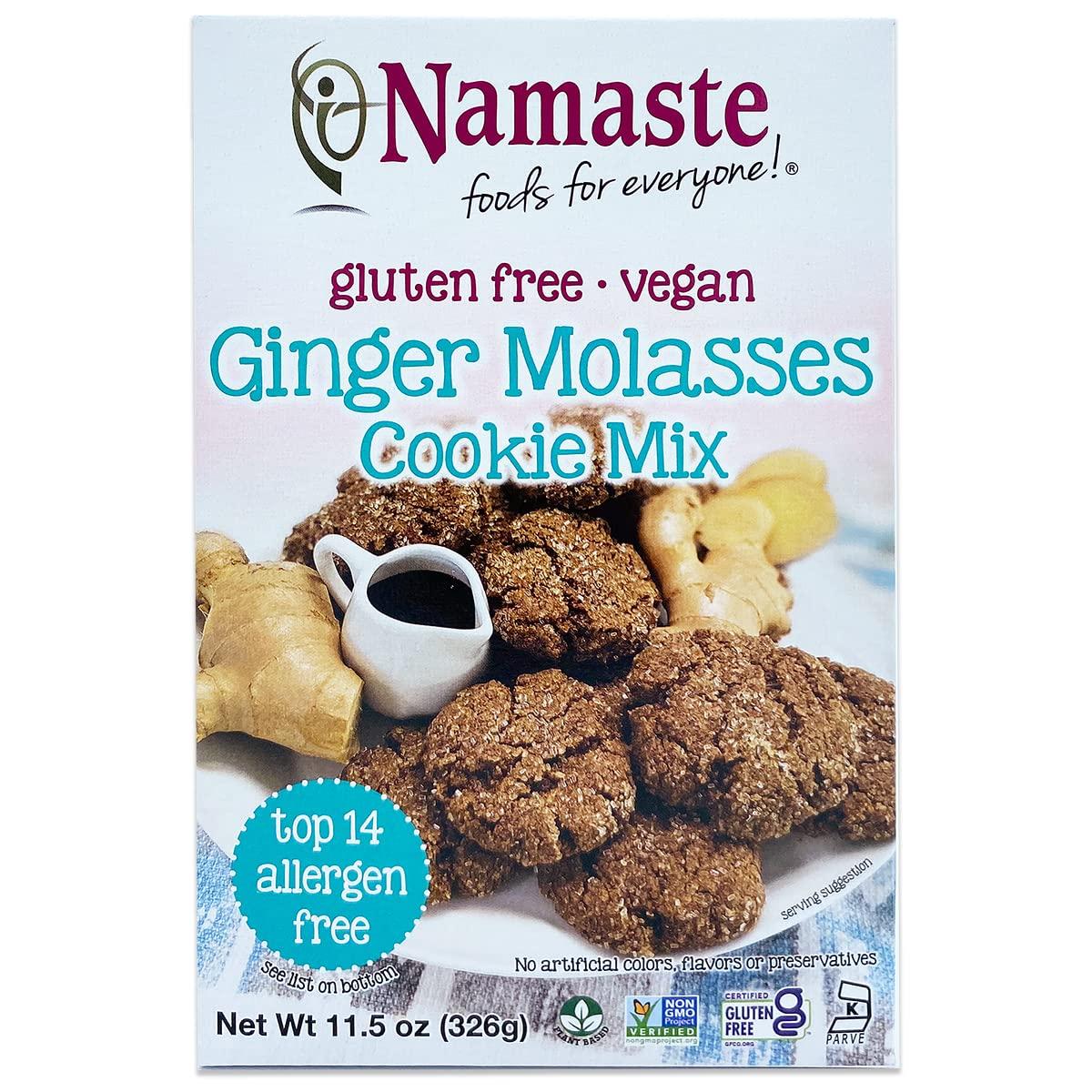 Namaste Foods Namaste Foods Gluten Free Ginger Molasses Cookie Mix, 11.5 oz, Pack of 6