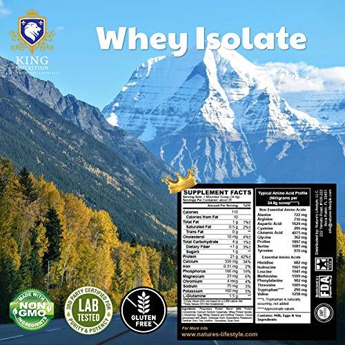 King Nutrition King Nutrition Premium Whey Protein Chocolate Milkshake