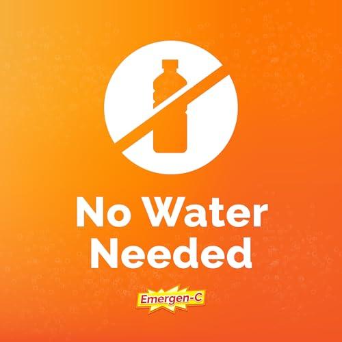 Emergen-C Emergen-C Kidz Crystals, Stocking Stuffer, On-the-Go Emergen-C Immune Support Supplement with Vitamin C, B Vitamins, Zinc and Manganese, Sparkly Strawberry - 56 Stick Packs