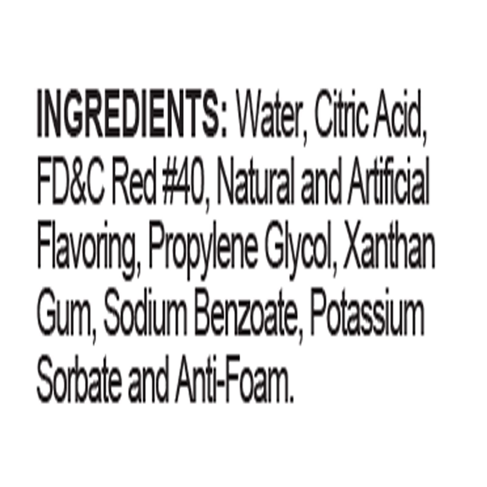 Hypothermias Hypothermias Shaved Ice and Snow Cone Syrup Flavor Concentrate - Quart (32 Fl Oz) - Makes 8 Gallons of Ready to Use Flavor Syrup - Strawberry - Unsweetened - Must Add Sweetener and Filtered Water