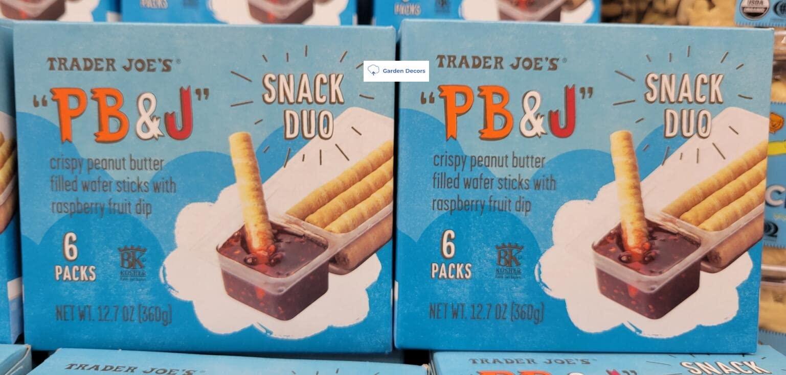 Trader Joes Trader Joe’s PB & J Snack Duo 6 Pack 12.7oz 360g (Two Boxes)