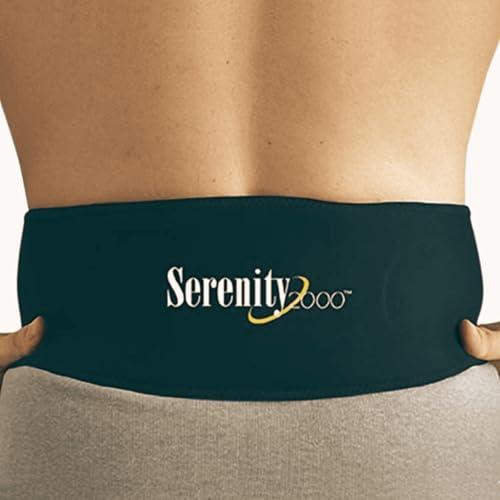 SERENITY2000 SERENITY2000 Magnetic Therapy Back Wrap for Pain Relief and Support, 16 Magnets, 1100 Gauss Per Magnet (Large/XLarge - Waist up to 50\")