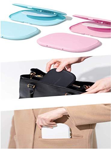 Innores Face Mask Case Mask Storage Case - Hygienic/Portable/Reusable/Plastic (Innores) (Bundle, Pink)