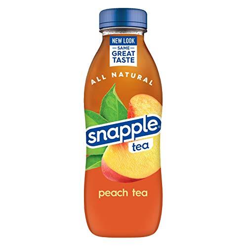 Snapple Snapple Peach Tea, 16 fl oz recycled plastic bottle, 6 pack