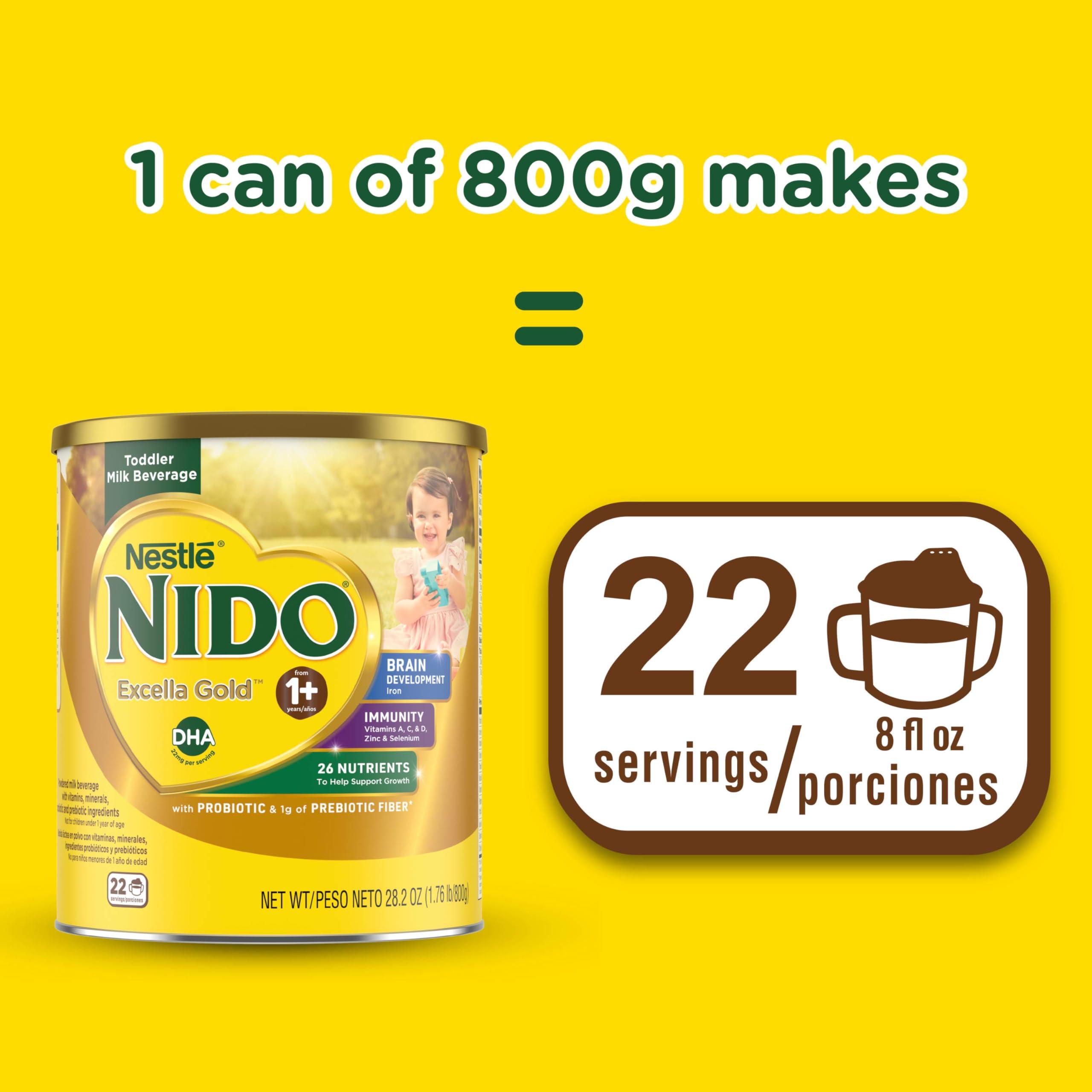 Nido Nestle Nido Excella Gold Original Milk Powder 4 Pack Of 800G