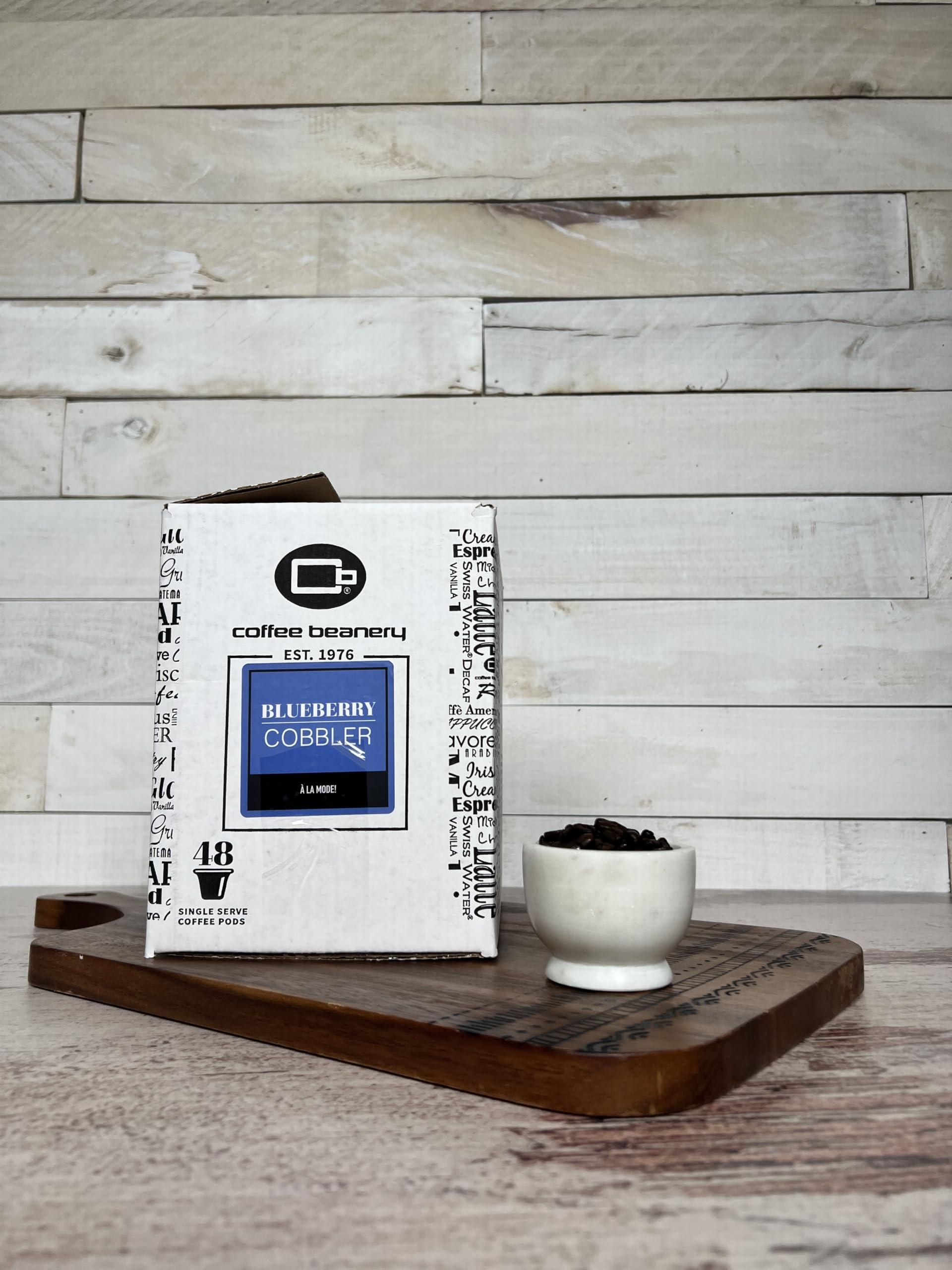 Coffee Beanery Blueberry Cobbler Coffee Pods by Coffee Beanery | 192ct Bulk Flavored Coffee Pods Medium Roast Coffee Pods| 100% Specialty Arabica Coffee| Gourmet Coffee Pods