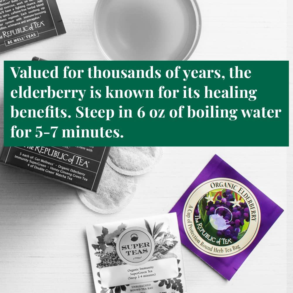 The Republic of Tea The Republic of Tea – Wellness Teas Assortment Gift (24 Individually Wrapped Tea Bags)