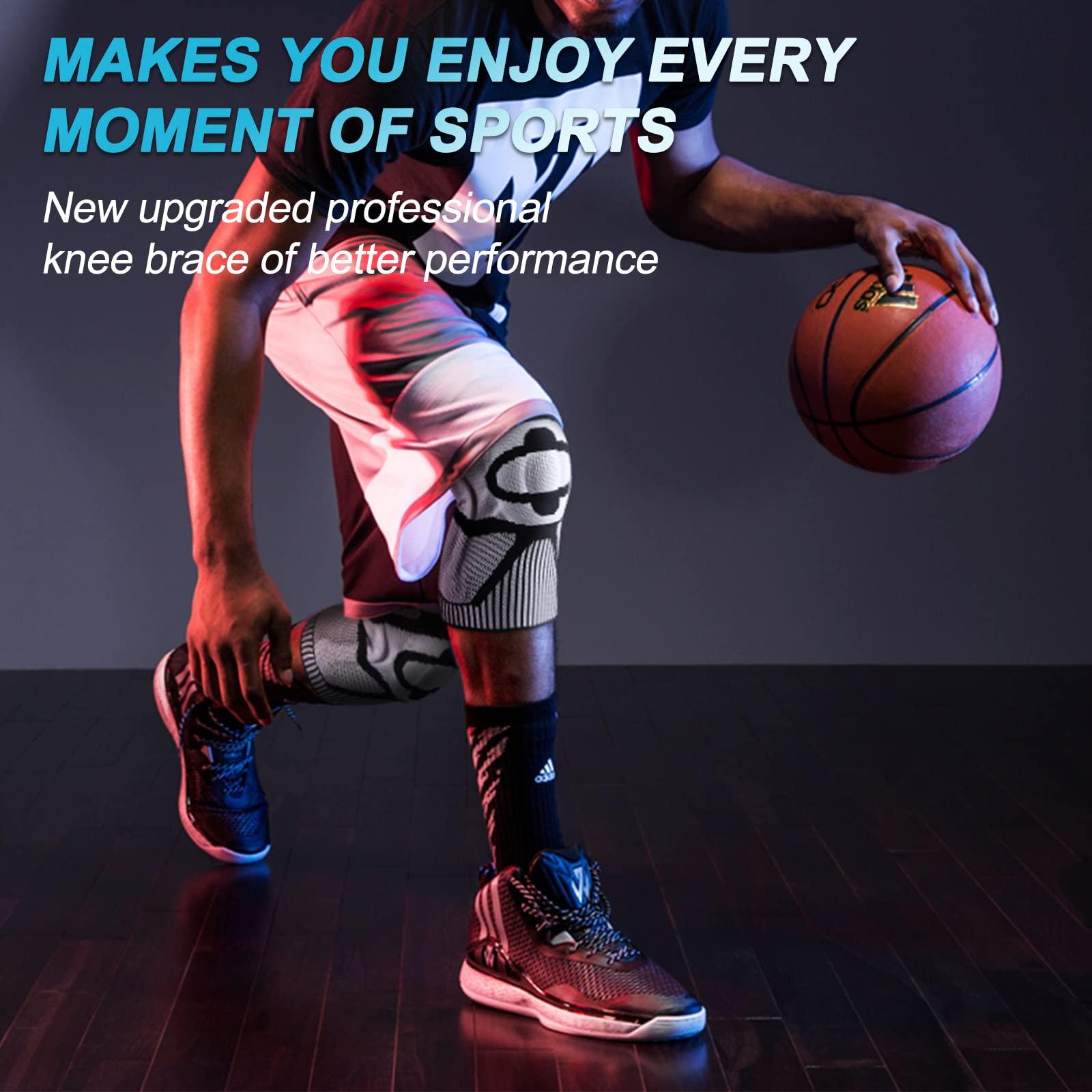 NEENCA NEENCA Knee Brace for Knee Pain Relief, Medical Knee Support with Patella Pad & Side Stabilizers, Compression Knee Sleeve for Meniscus Tear, ACL, Arthritis, Joint Pain, Runner, Sport- FSA/HSA APPROVED