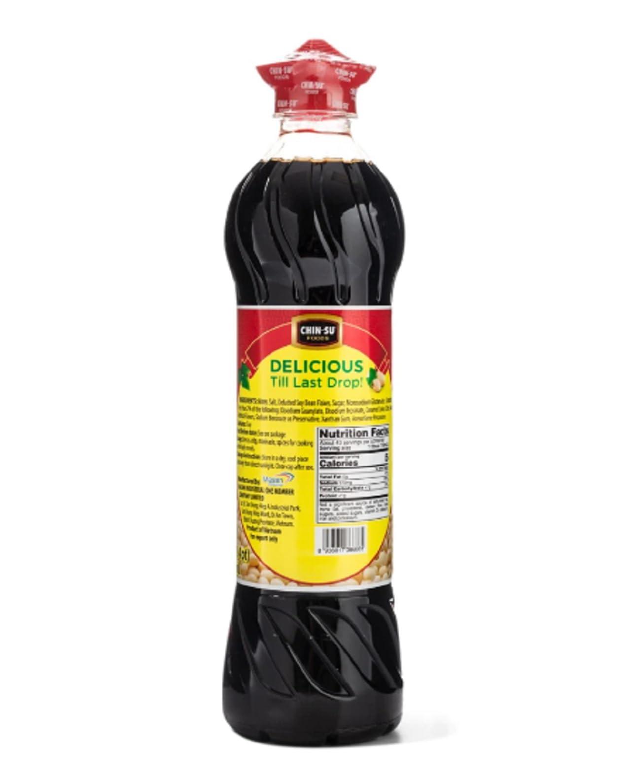 Generic Generic 2 Packs - Tam Thai Tu Soy Sauce - Nuoc Tuong Tam Thai Tu - 650 ml per Bottle x 2 Bottles per Order
