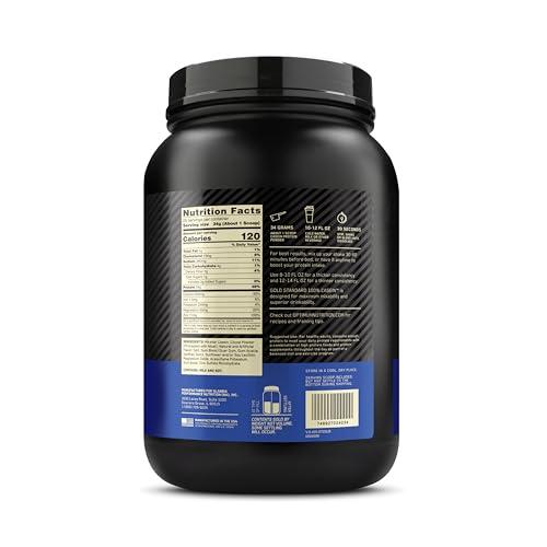 Optimum Nutrition Optimum Nutrition Gold Standard 100% Micellar Casein Protein Powder, Slow Digesting, Helps Keep You Full, Overnight Muscle Recovery, Chocolate Supreme, 1.87 Pound (Packaging May Vary)