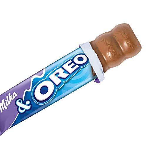 Mondelez Milka & Oreo Chocolate Bar | Chocolate Bar with Oreo Cookie Pieces in Milk Cream | 5 x 37 g | Milka | Germany