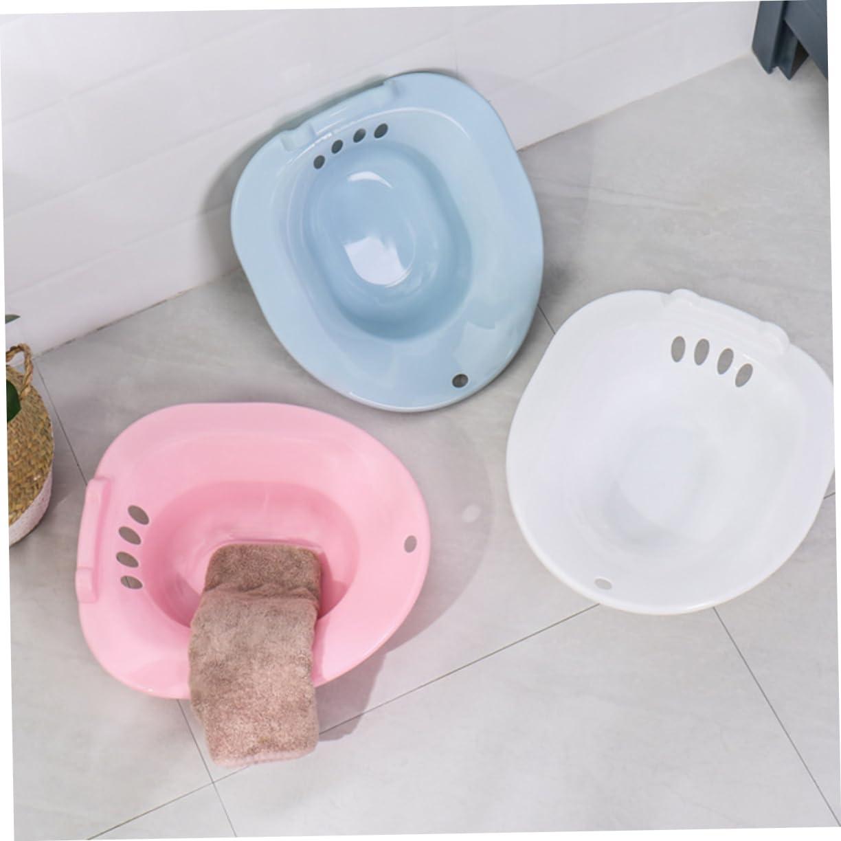 GOOHOCHY GOOHOCHY Toilet Soaking Sitz Bath Tub for Personal Hemorrhoids Relief Postpartum Care Made of Smooth Material