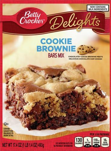 Betty Crocker Betty Crocker Delights Cookie Brownie Bar Mix, 17.4 oz.