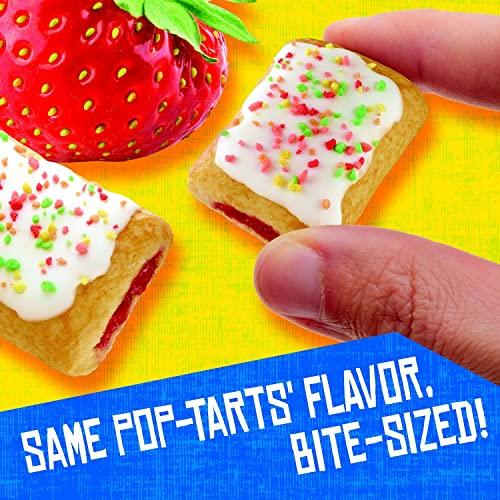 Pop-Tarts Pop-Tarts Baked Pastry Bites, Kids Snacks, School Lunch, Frosted Strawberry, 7oz Box (5 Bags)