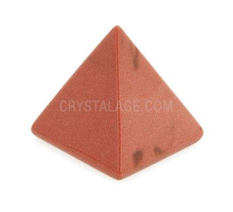 CrystalAge CrystalAge Red Goldstone Pyramid - YGR4 - Medium